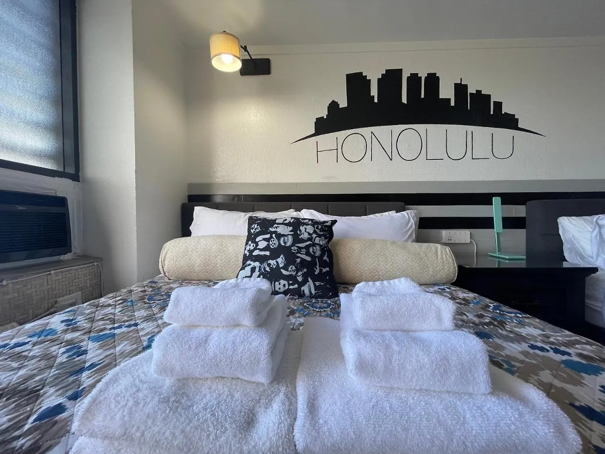 *Rarelayout*2Qn Beds*Great For Groups,Friends,Wakiki Honolulu